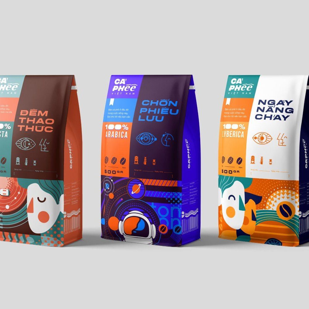 Custom Vietnam Coffee Packaging