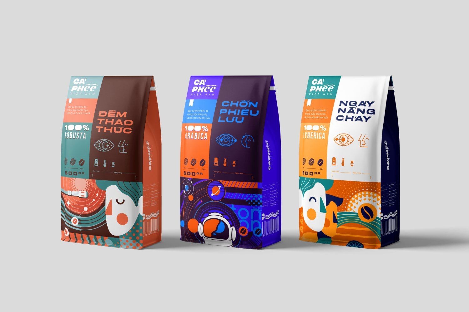 Custom Vietnam Coffee Packaging