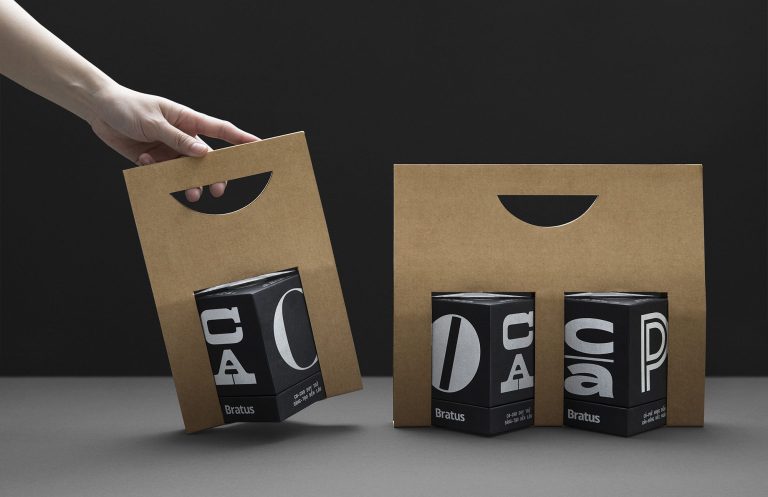 Custom Bratus Coffee Packaging