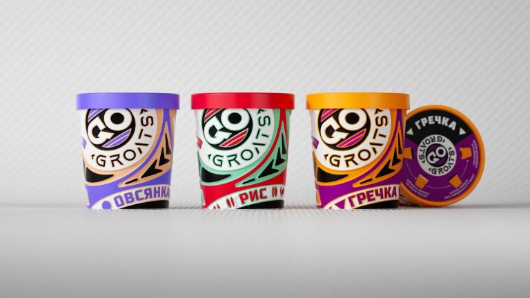 Custom Go Groats Packaging