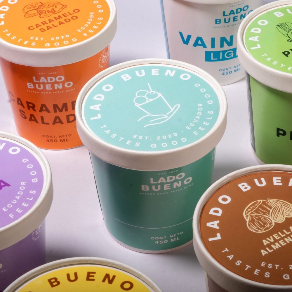 Custom Bueno Ice Cream Packaging