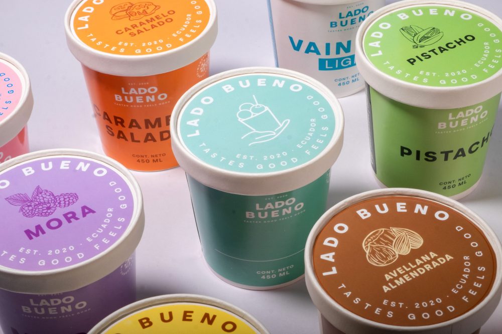 Custom Bueno Ice Cream Packaging