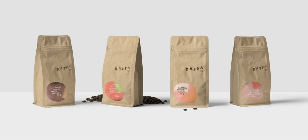 Custom Kaffa Coffee Packaging