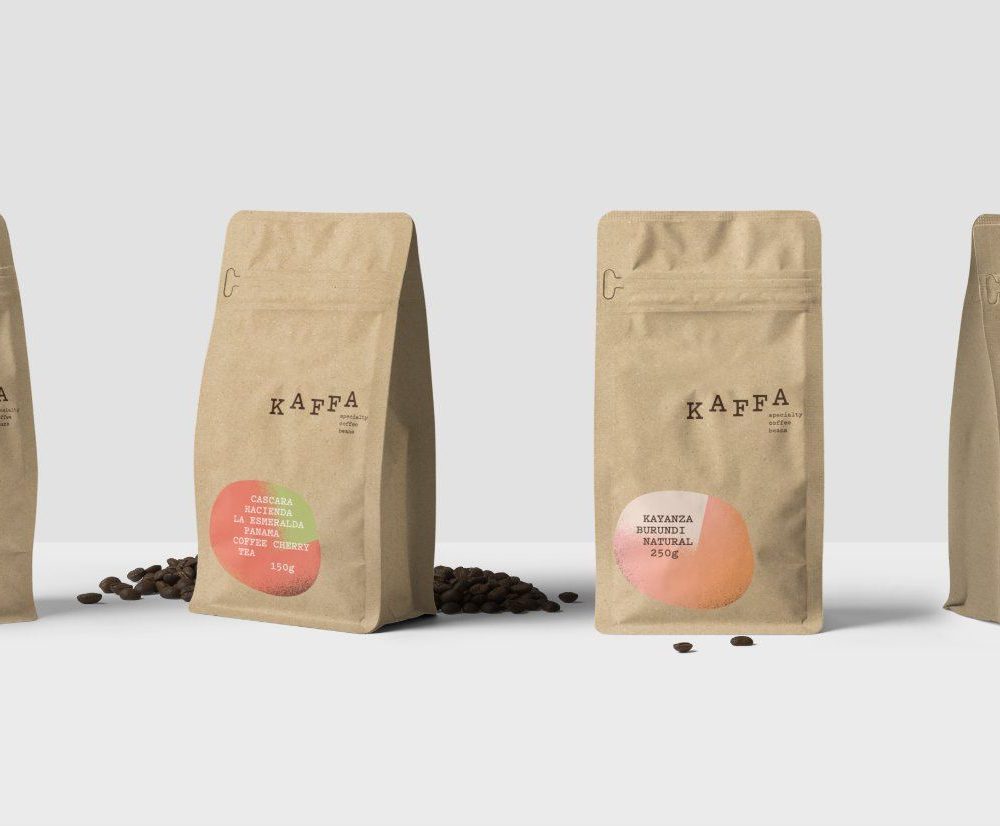 Custom Kaffa Coffee Packaging