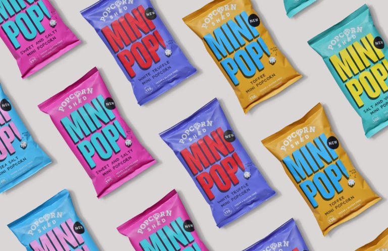 Custom Mini Popcorn Packaging