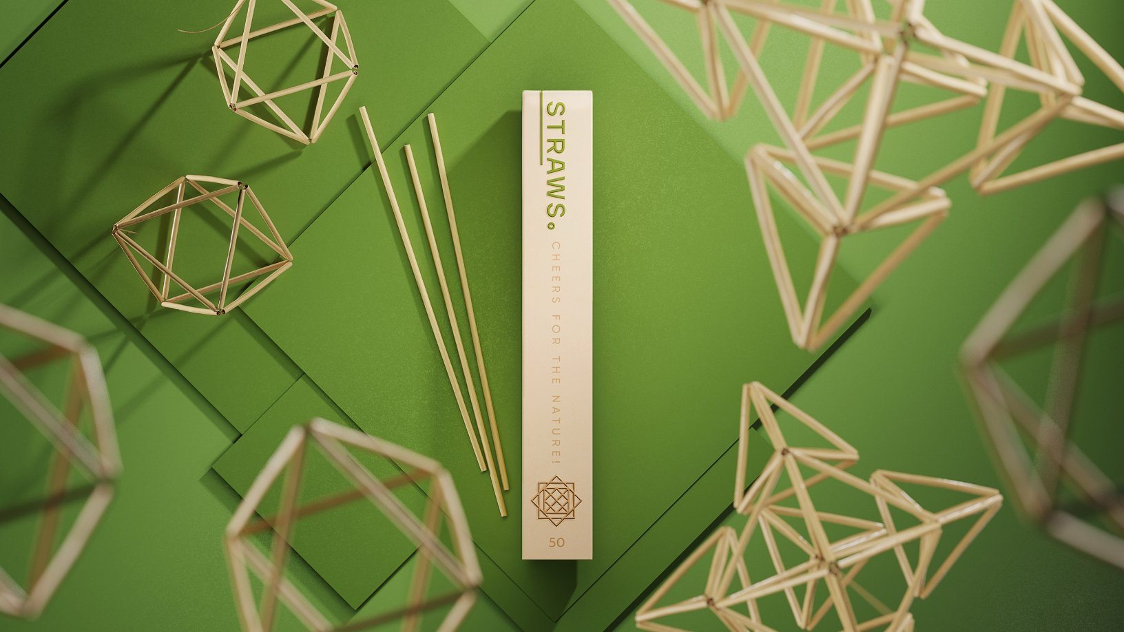 Custom STRAWS Packaging