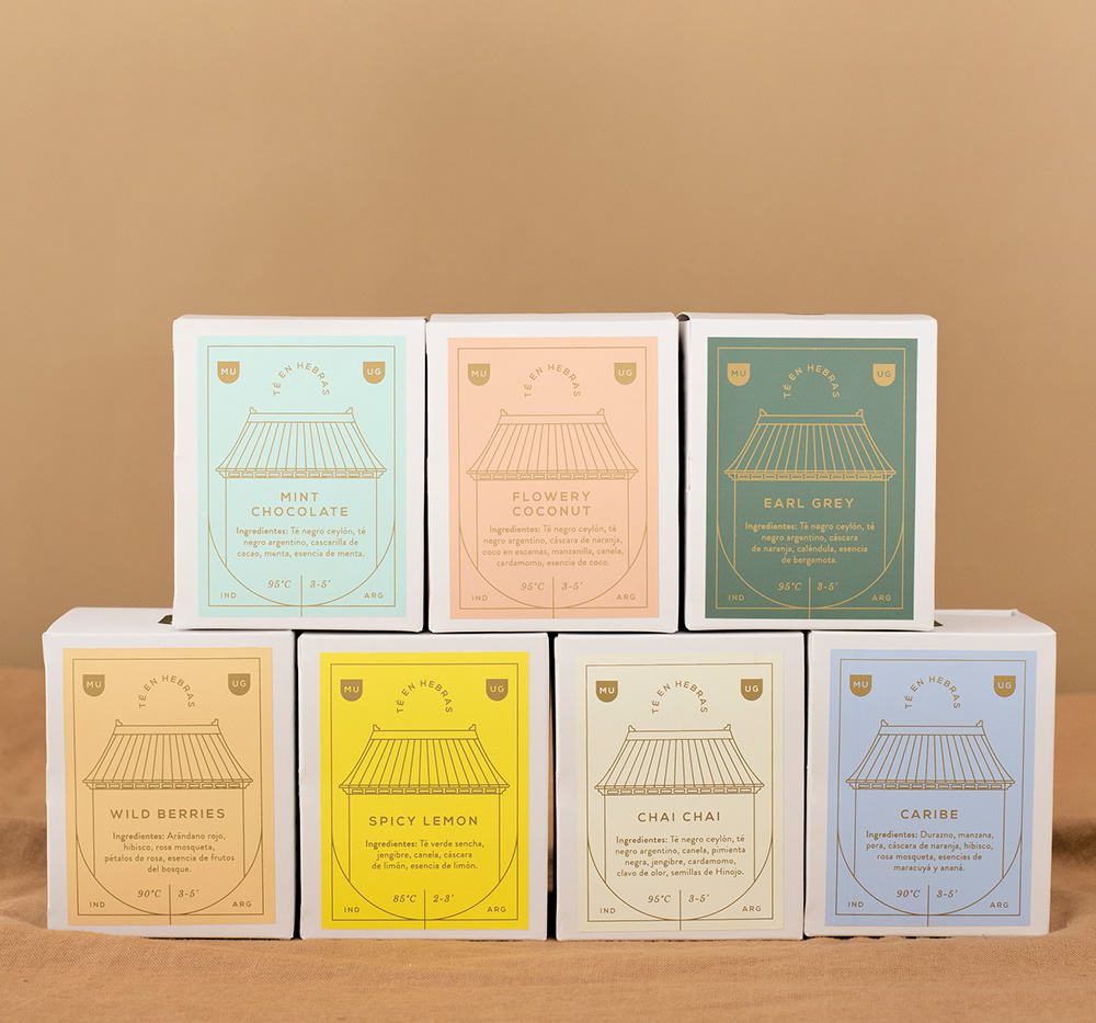 Custom MUUG Tea Packaging