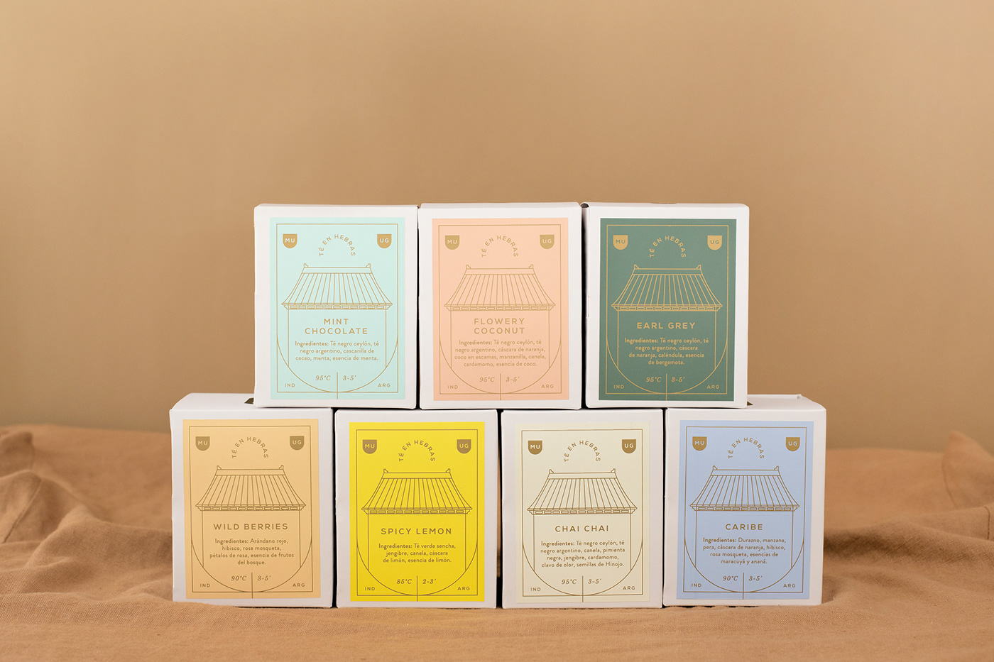 Custom MUUG Tea Packaging